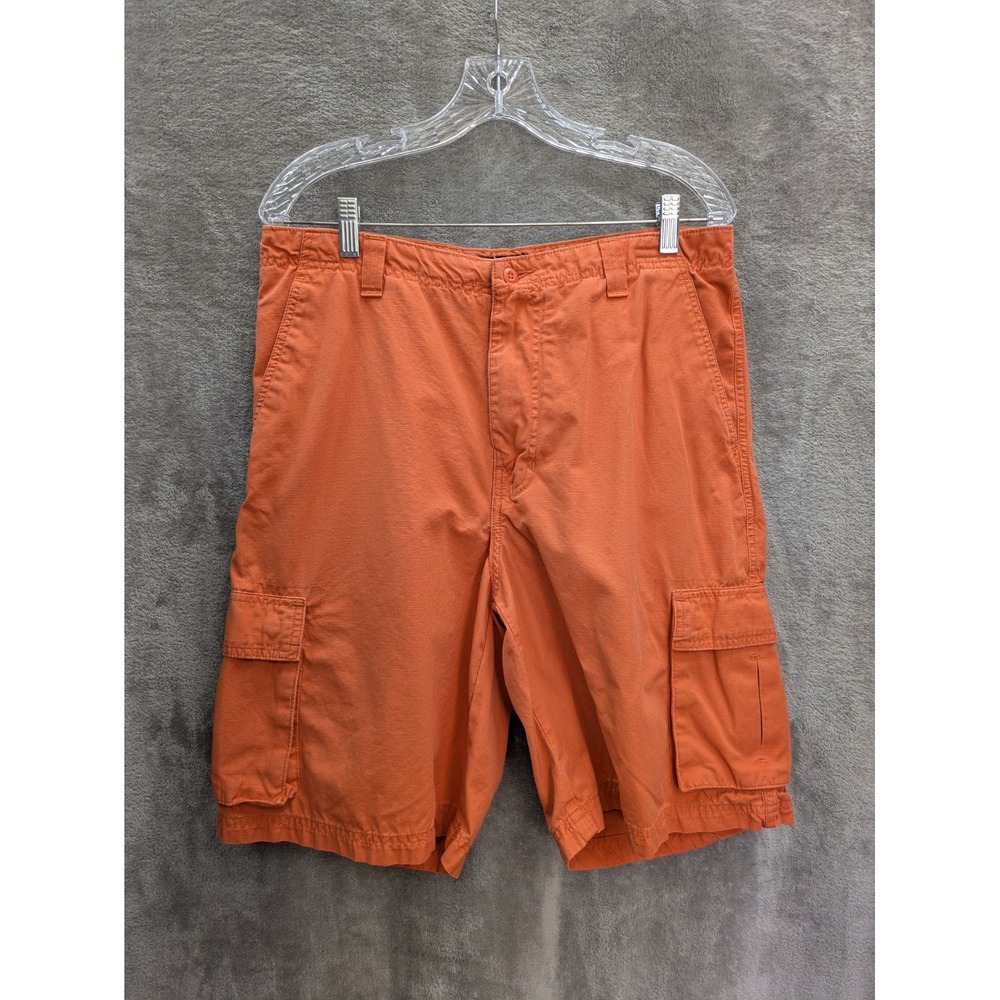 Cargo Shorts Men's 33‎ Orange Casual Ripstop